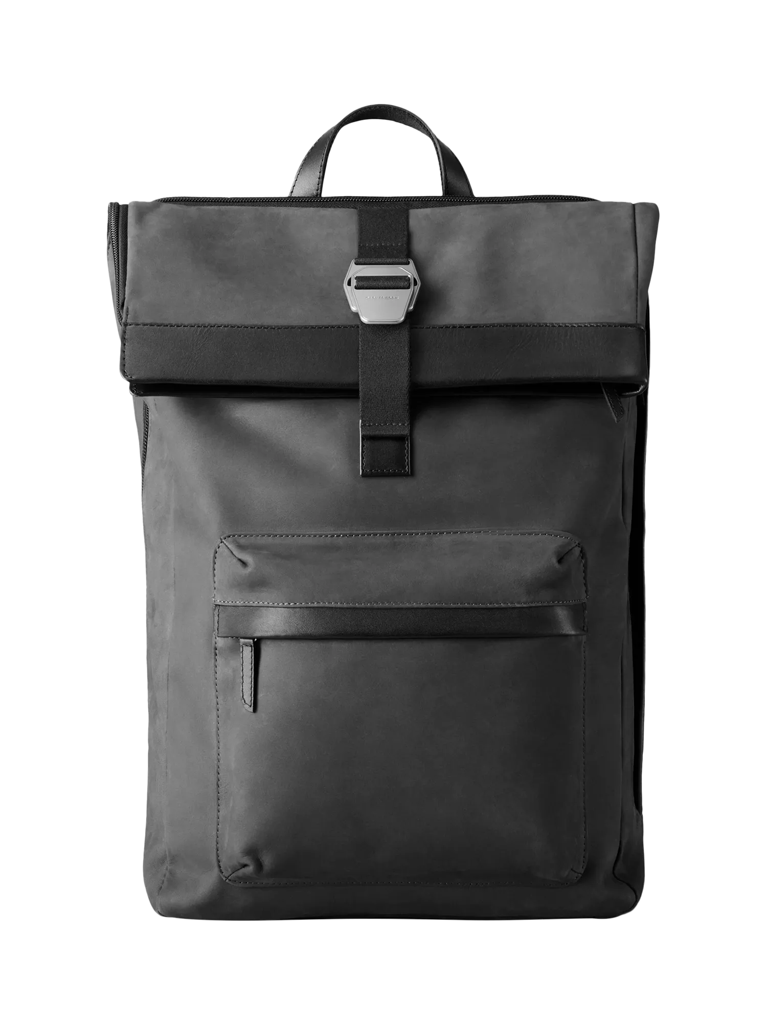 Carl Friedrik City-Hopper Fold Top Leather Backpack 23L