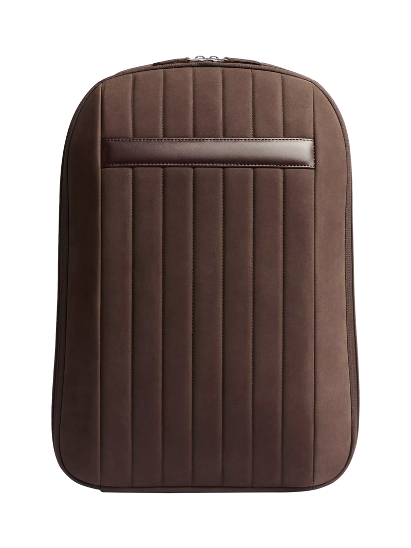 Carl Friedrik 72-Hour Leather Backpack, 25L, Chocolate