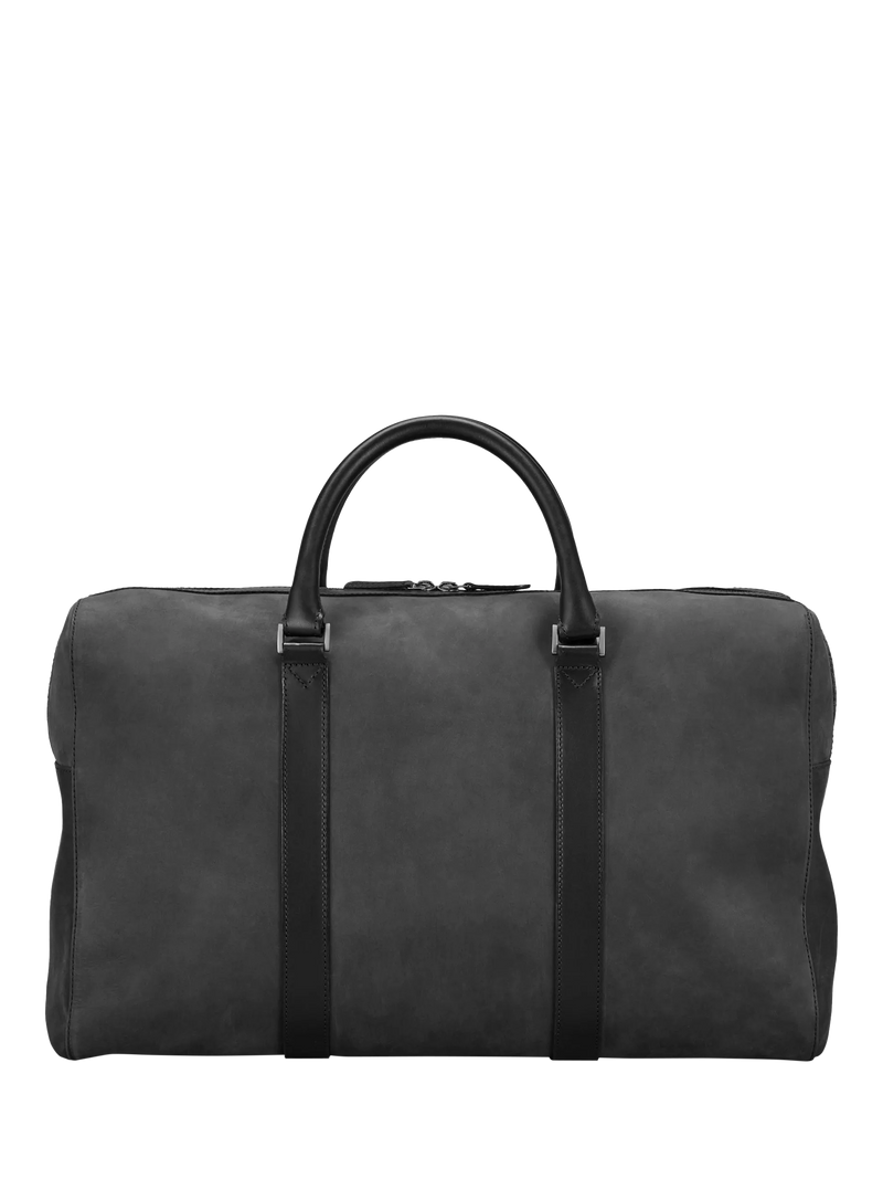 Carl Friedrik nubuck leather weekender holdall bag 35L, UK version
