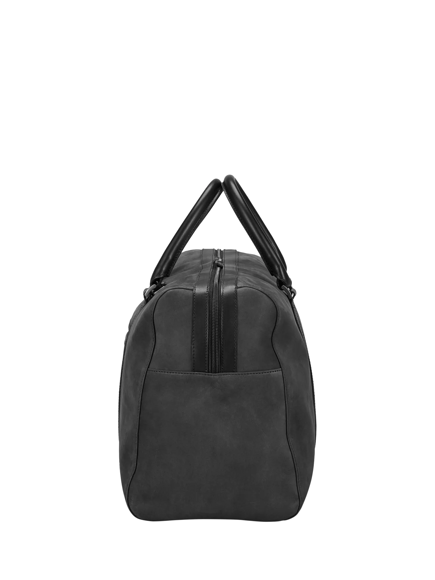 Carl Friedrik nubuck leather weekender holdall bag 35L, UK version