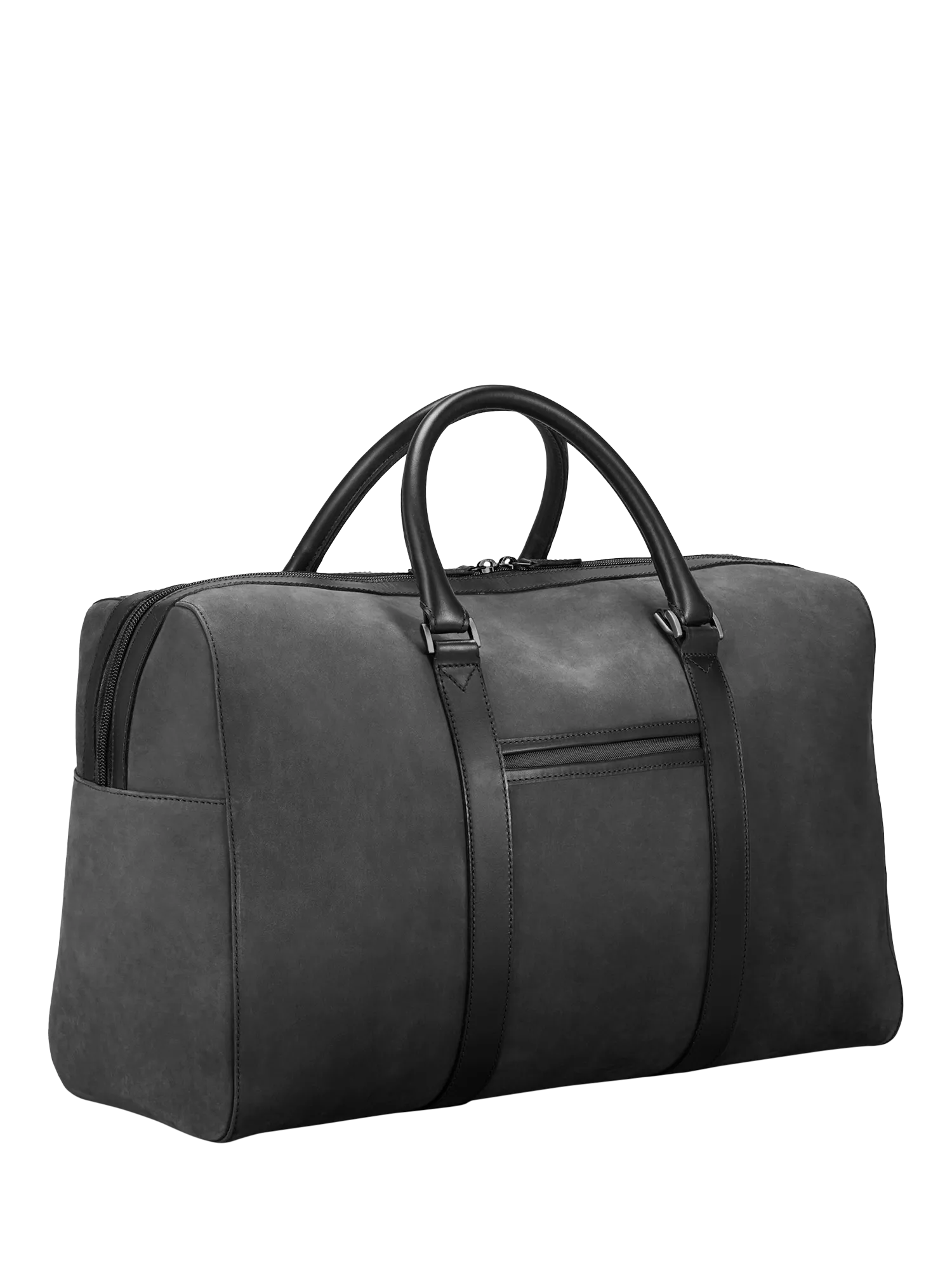 Carl Friedrik nubuck leather weekender holdall bag 35L, UK version