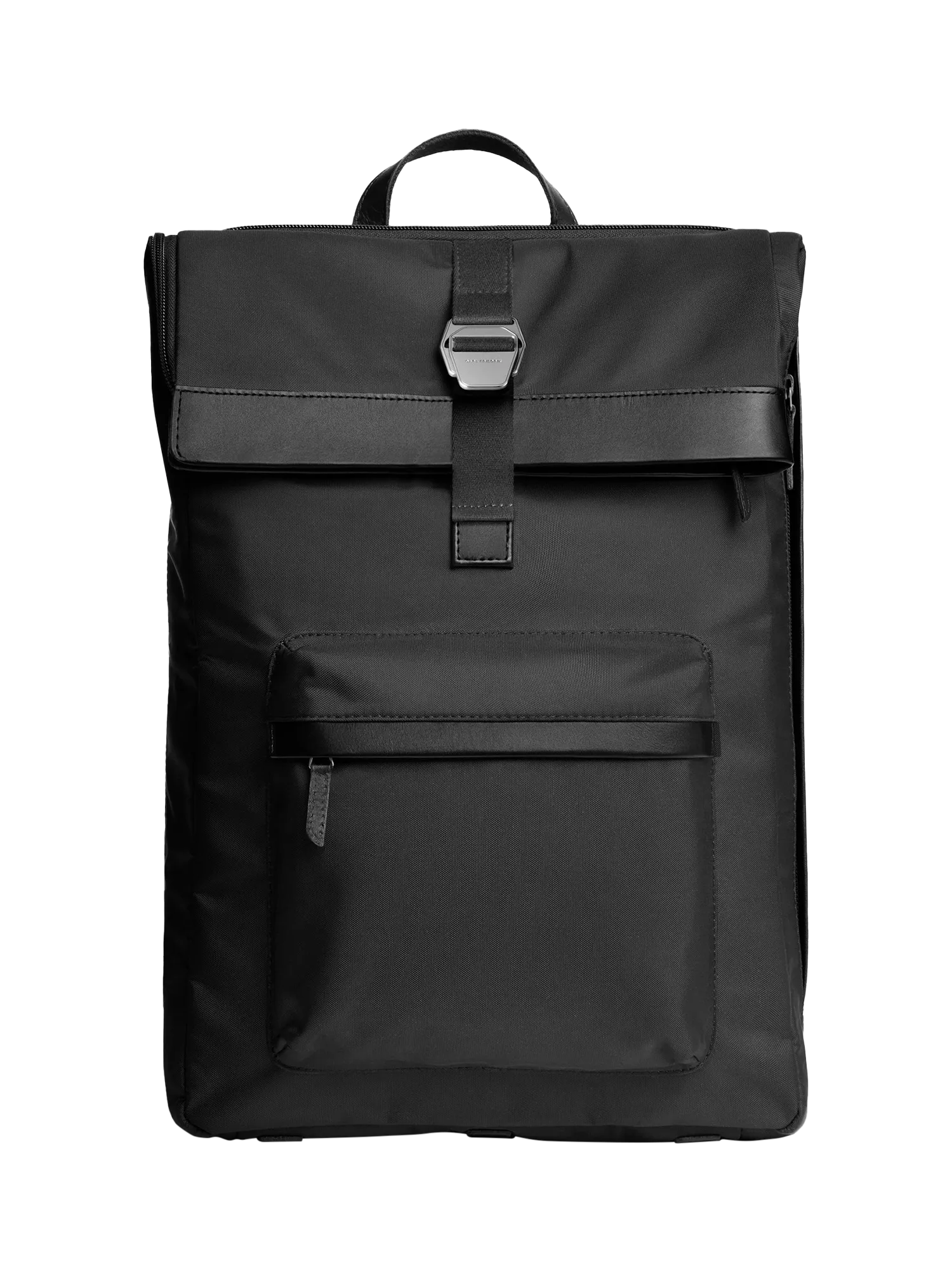 Carl Friedrik City-Hopper nylon backpack 23L with leather trims (British brand)
