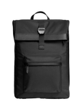Carl Friedrik City-Hopper nylon backpack 23L with leather trims (British brand)