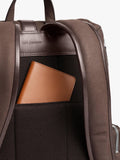 Carl Friedrik Traverse leather backpack 27L chocolate - British product