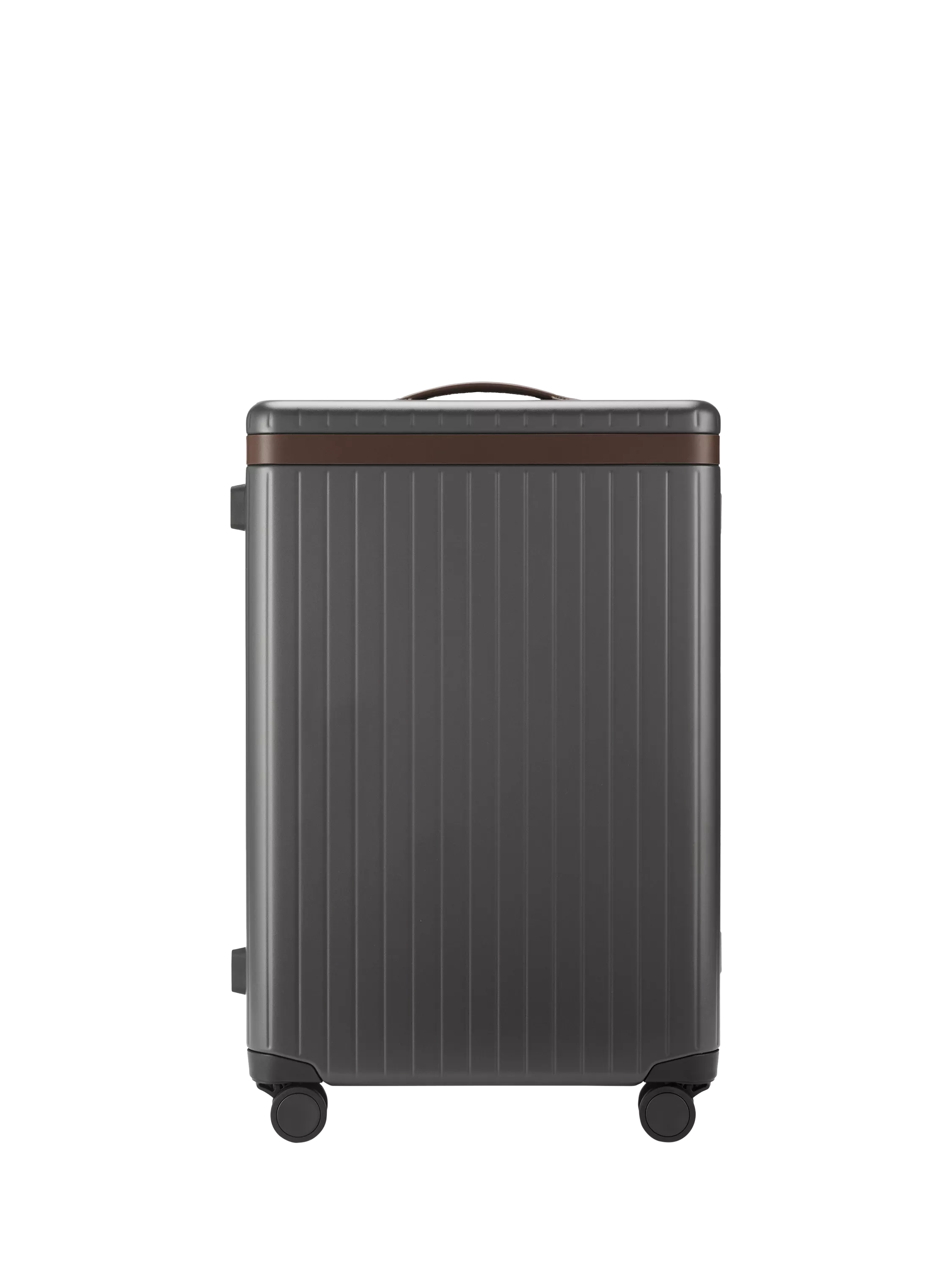 Carl Friedrik The Check-In 4-Wheel Medium Suitcase 69L Navy Hackett
