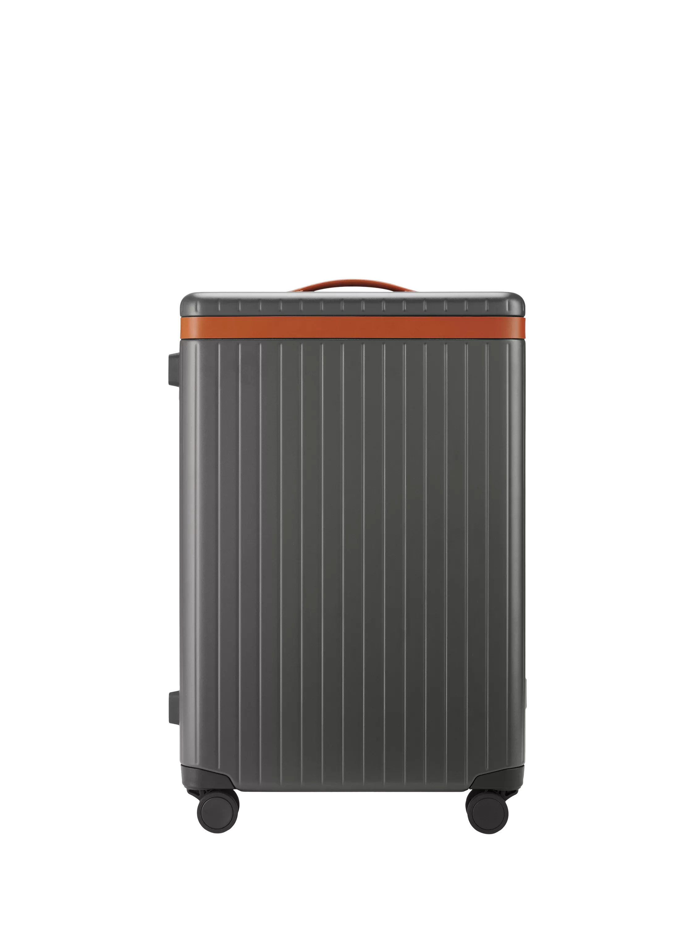Carl Friedrik The Check-In 4-Wheel Medium Suitcase 69L Navy Hackett