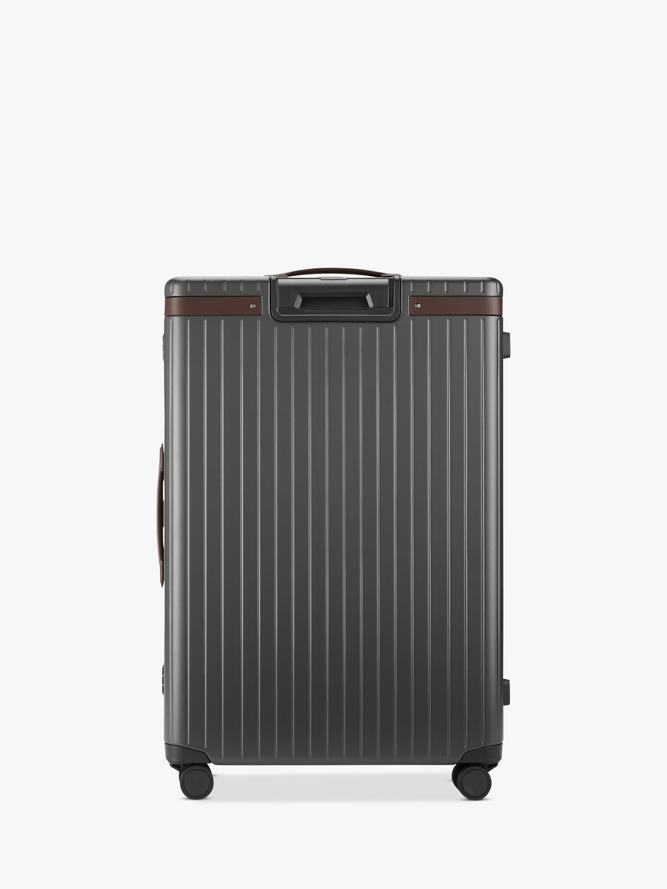 Carl Friedrik Check-In 79cm large hard-sided suitcase (British brand)