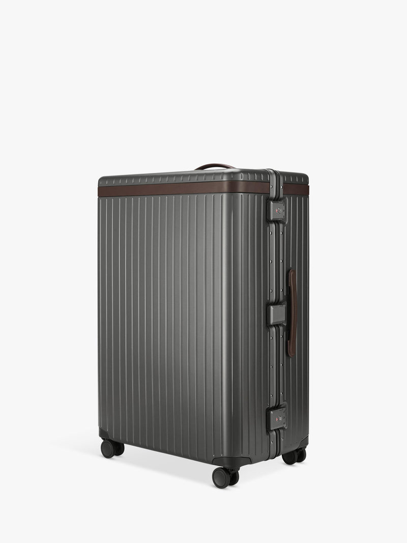 Carl Friedrik Check-In 79cm large hard-sided suitcase (British brand)