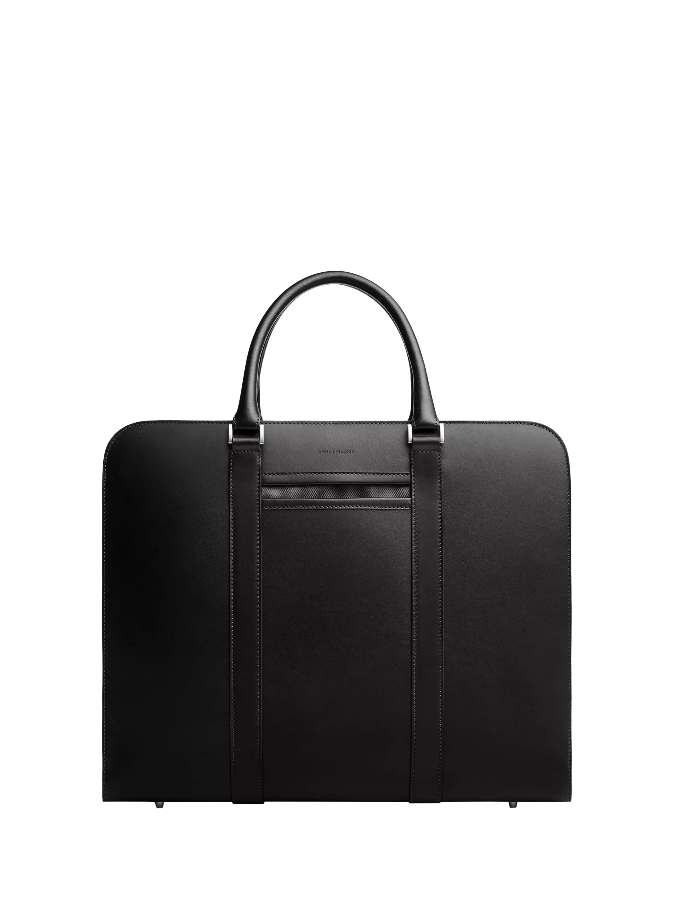Carl Friedrik Palissy Leather Overnight Bag, Chocolate, 27L