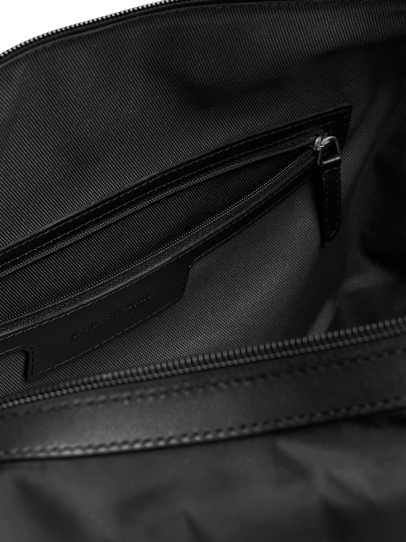 Carl Friedrik compact weekender bag 35L black - British product