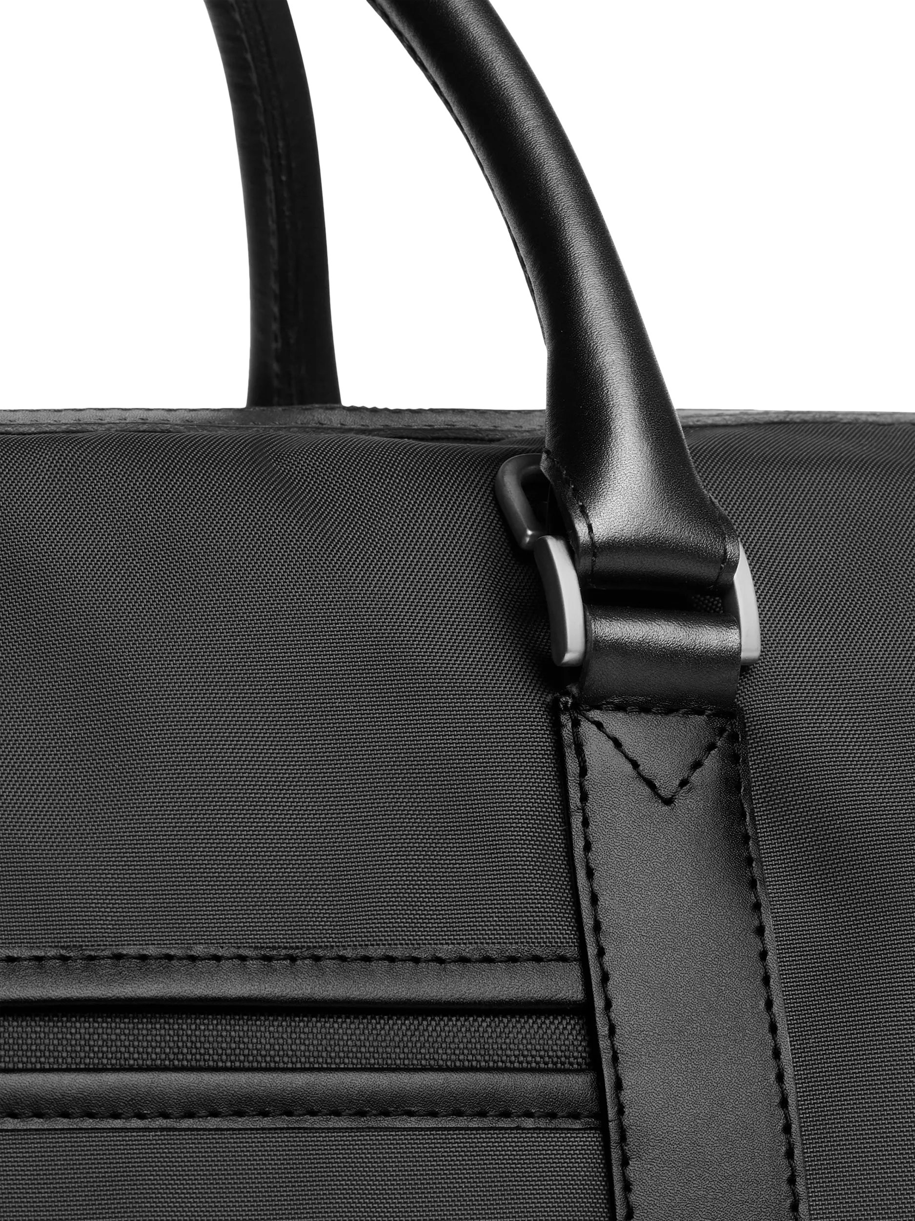 Carl Friedrik compact weekender bag 35L black - British product