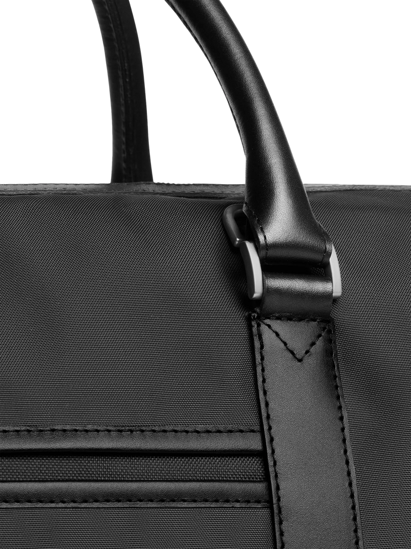 Carl Friedrik compact weekender bag 35L black - British product