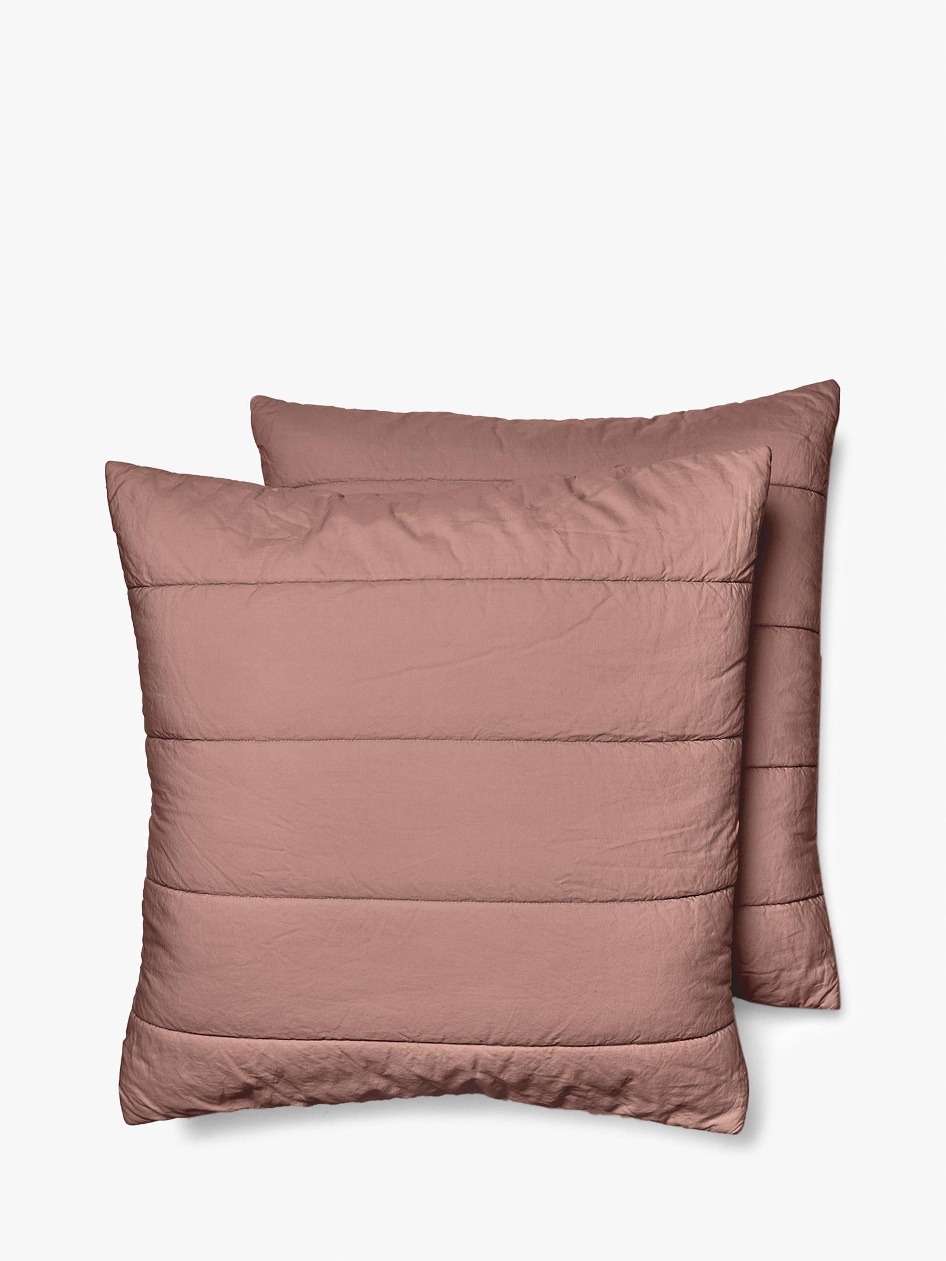 Bedfolk Quilted Cotton Pillow Cases Pair - British product