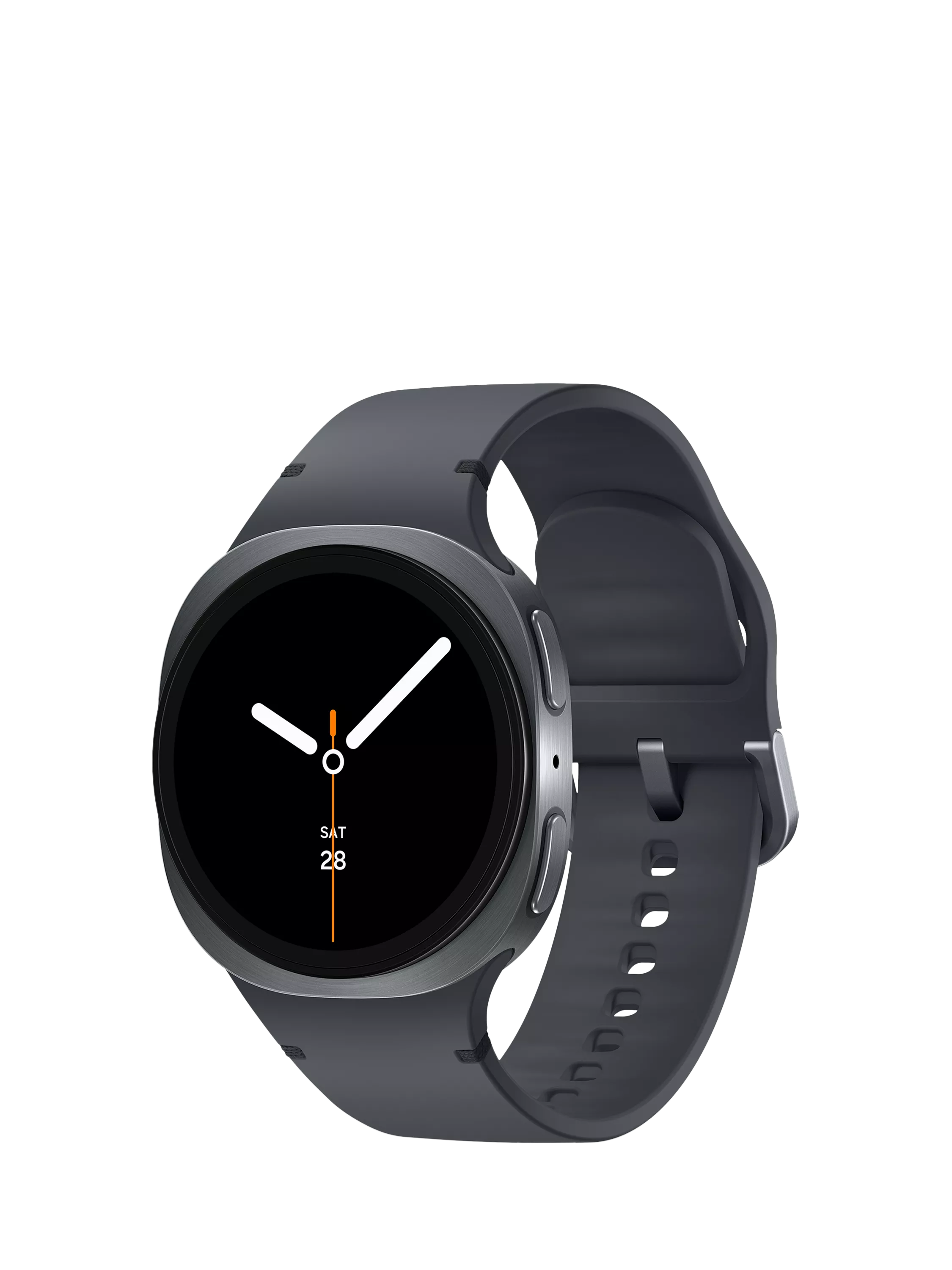 Samsung Galaxy Watch8 smartwatch with Bluetooth and silicone strap (British brand)