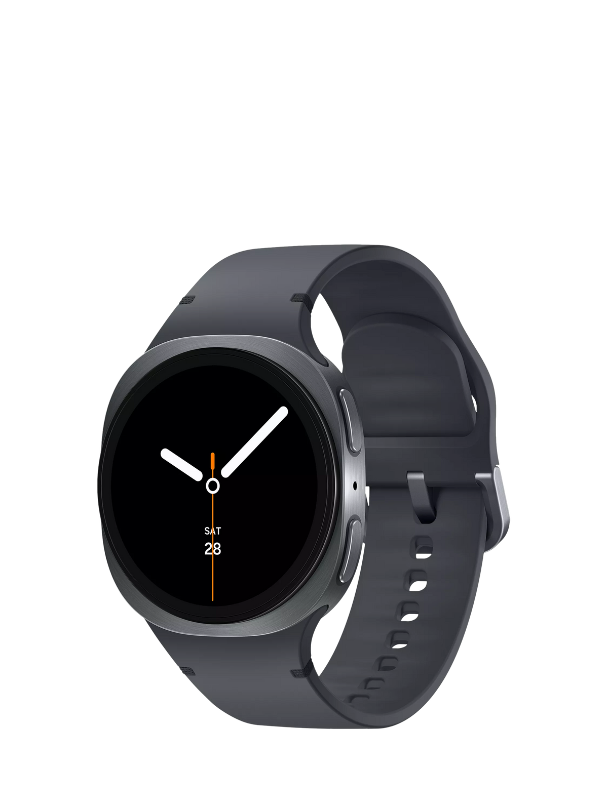 Samsung Galaxy Watch8 smartwatch with Bluetooth and silicone strap (British brand)