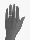 Mogul 18ct white gold diamond eternity ring 0.25ct - British product