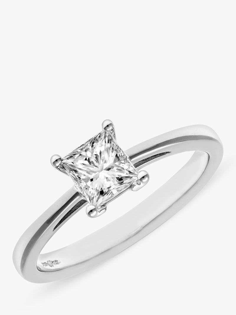 Mogul engagement ring princess diamond 0.75ct - British product
