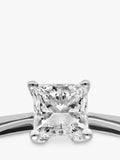 Mogul 18ct white gold princess diamond ring - British product