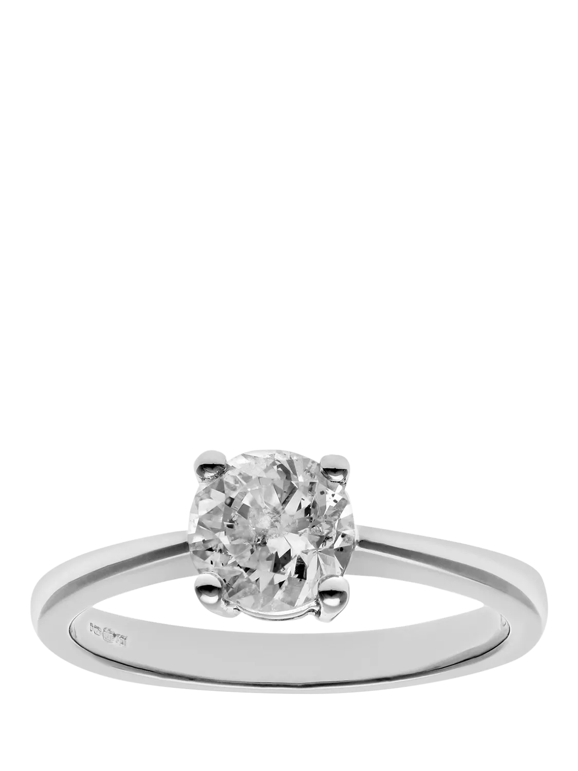 Mogul diamond engagement ring 18ct white gold 1 carat (British brand)