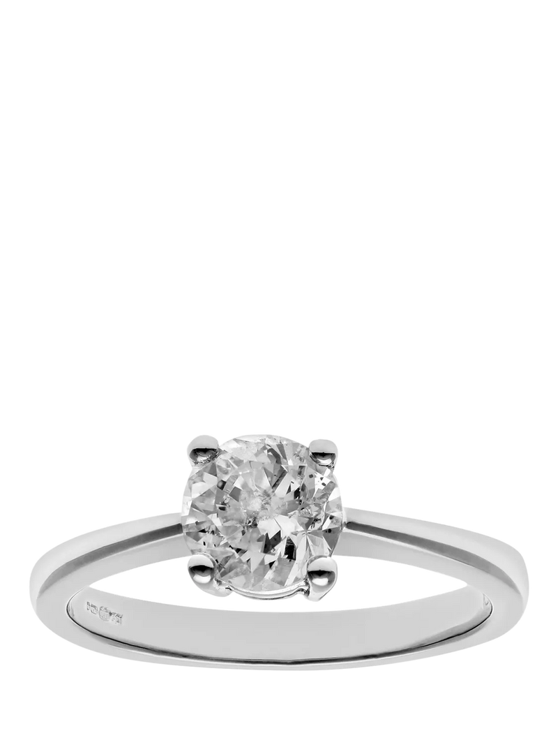 Mogul diamond engagement ring 18ct white gold 1 carat (British brand)