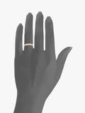 Mogul eternity ring 9ct yellow gold diamond 0.25ct, imported from the UK