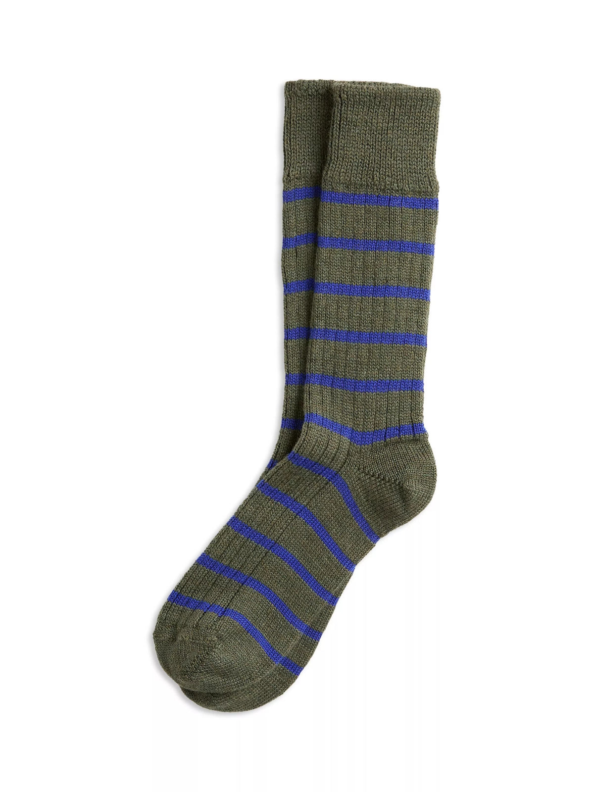 Celtic & Co. ladies striped merino wool socks, UK version