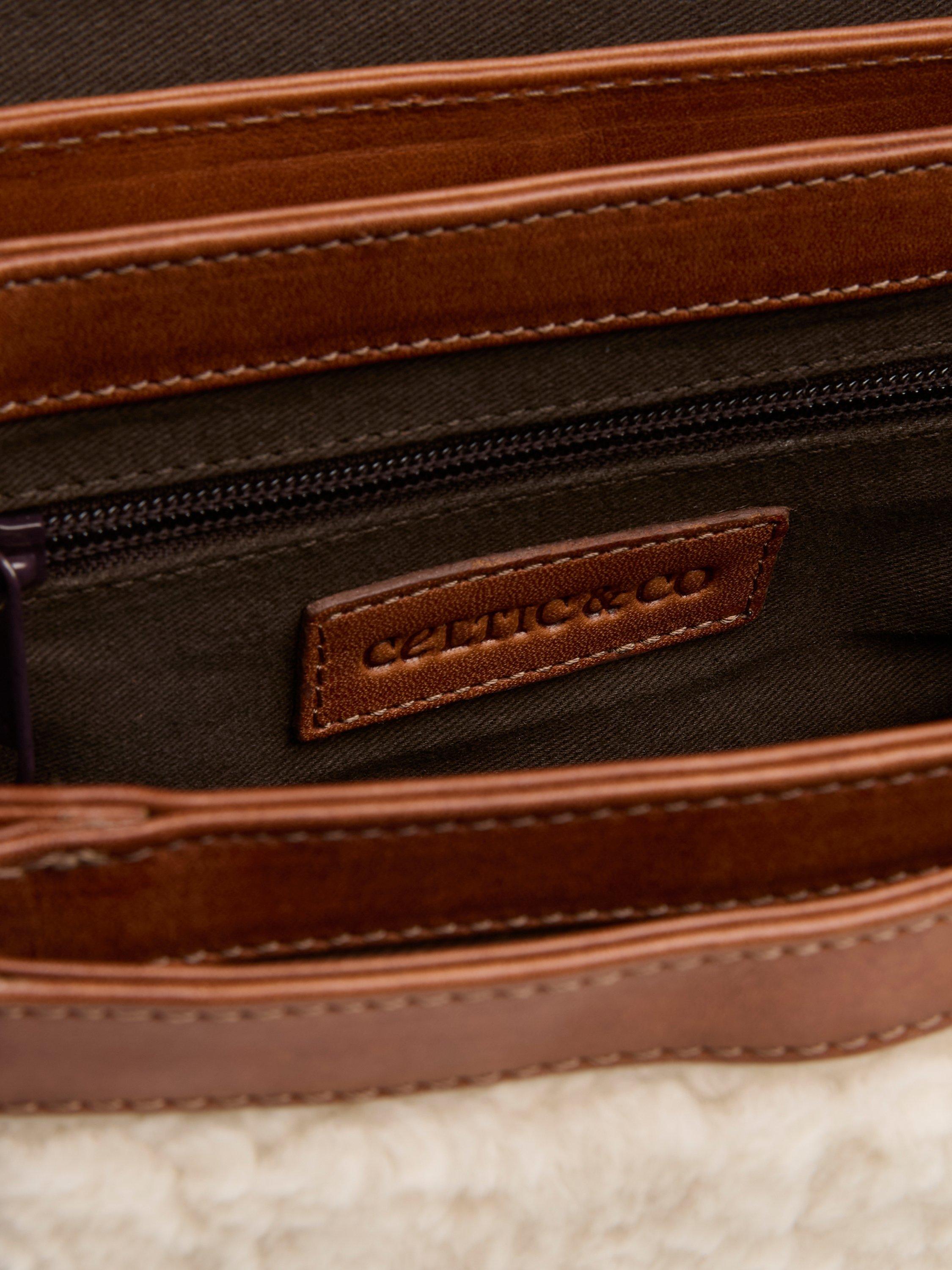 Celtic & Co. sheep leather cross body bag (British brand)