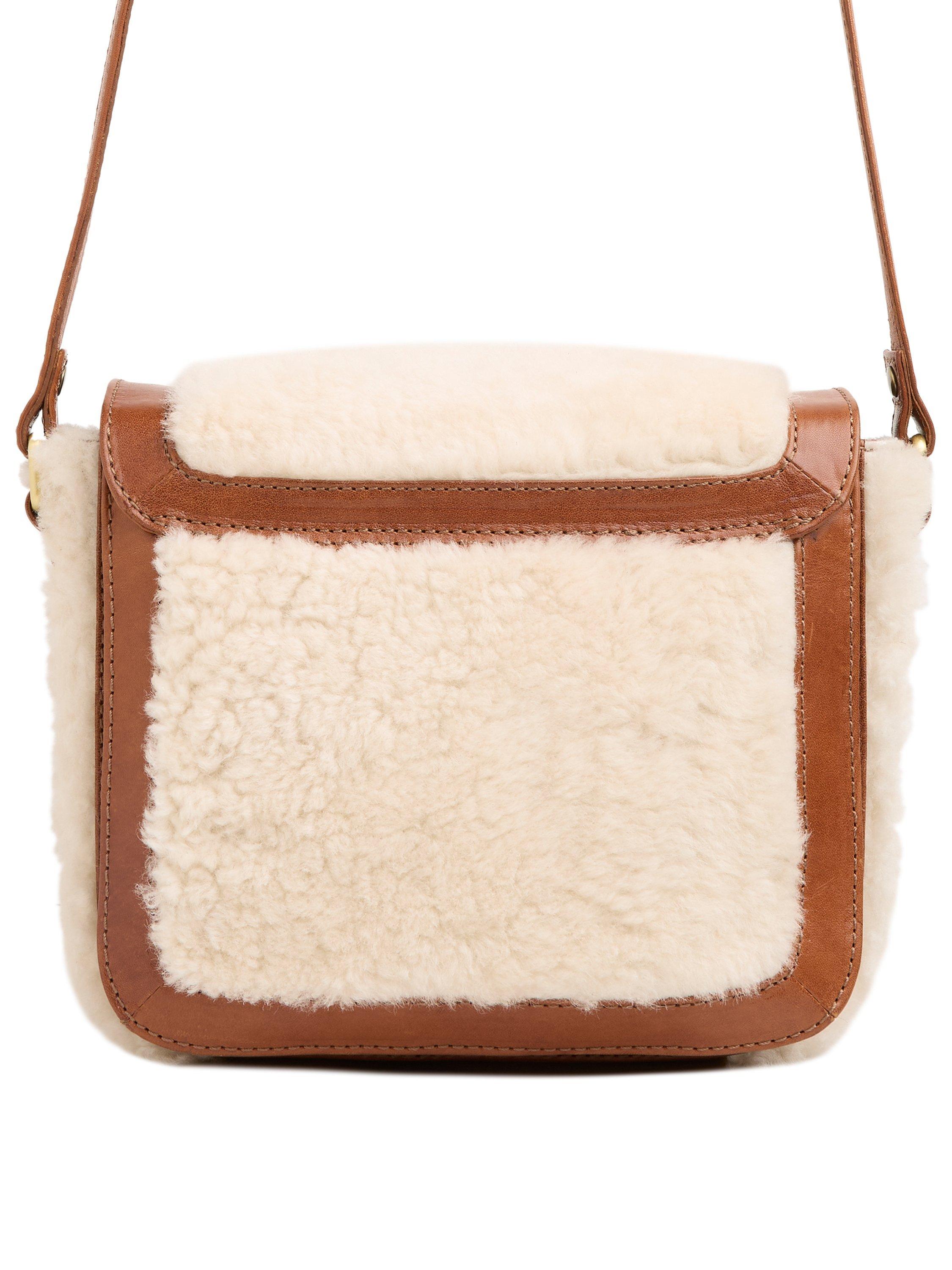 Celtic & Co. sheep leather cross body bag (British brand)