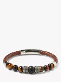 Simon Carter Jacob beaded leather bracelet, UK version