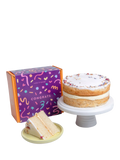 Cutter & Squidge Lemon Drizzle Sponge Cake, Congratulations Sleeve, Small