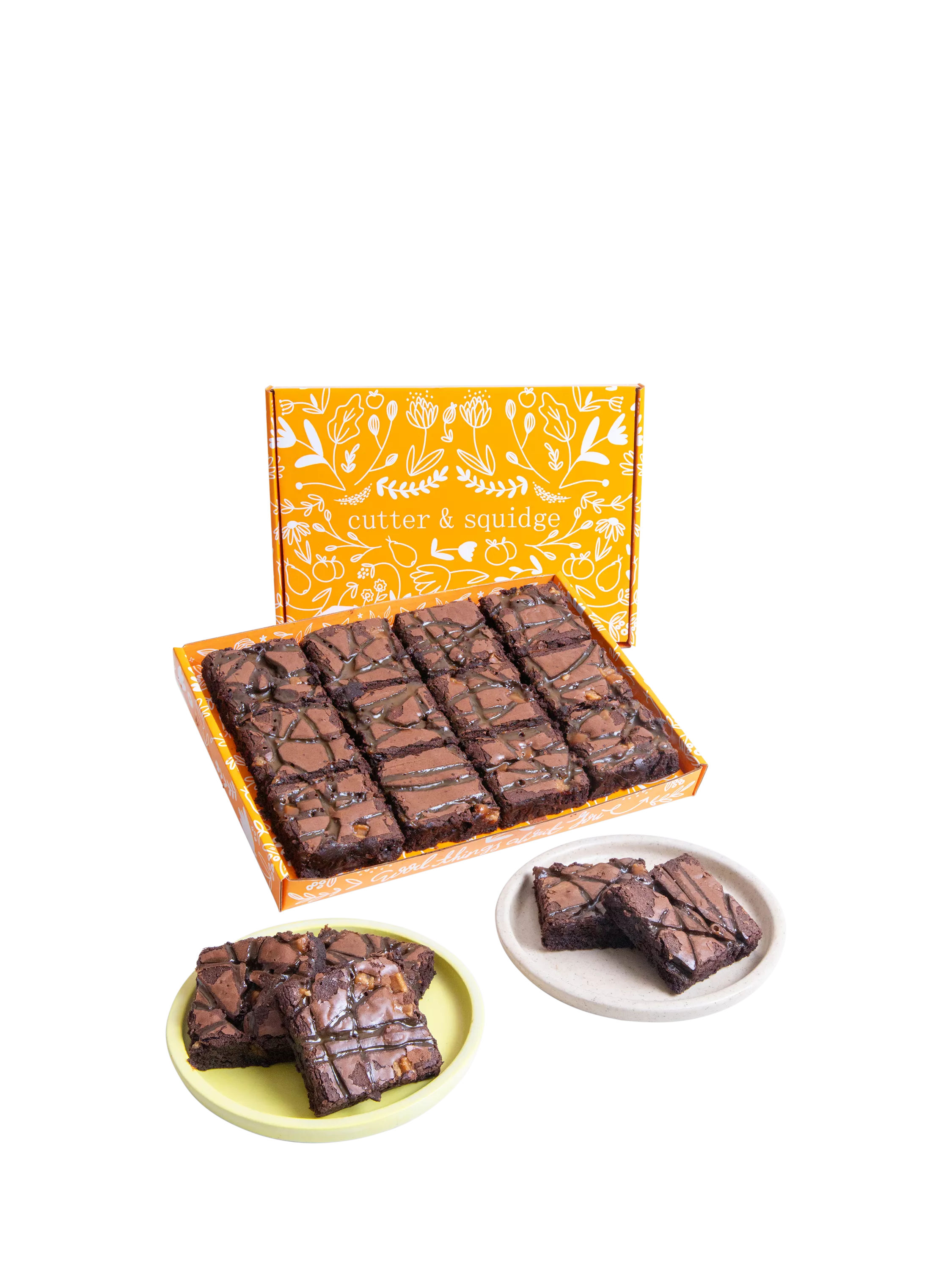 Cutter & Squidge Ultimate Fudge Brownie Box, No Sleeve, One Size