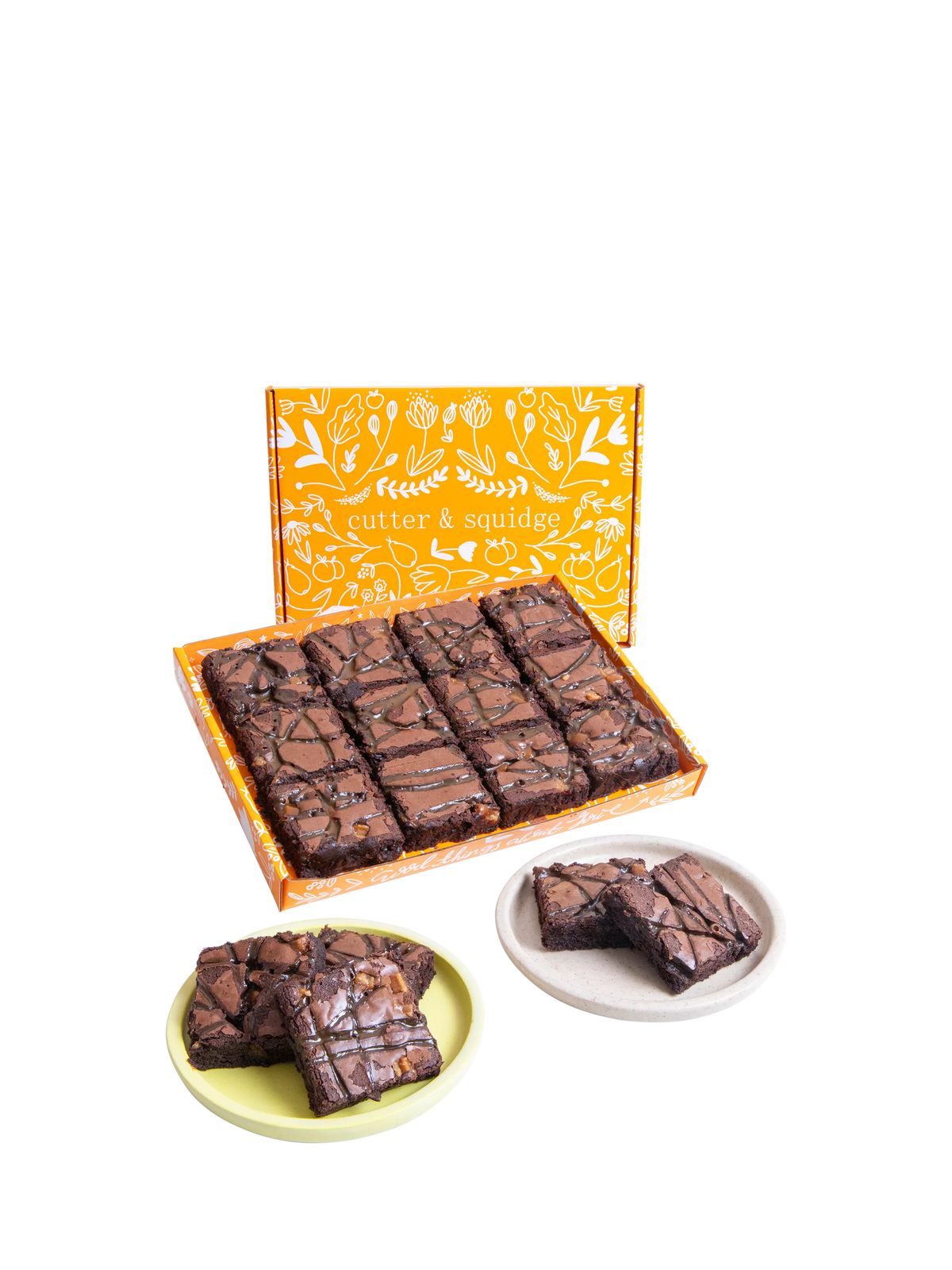 Cutter & Squidge Ultimate Fudge Brownie Box, No Sleeve, One Size