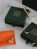 Ottoman Hands Avalon Swirl Pearl Ring gold adjustable, UK version