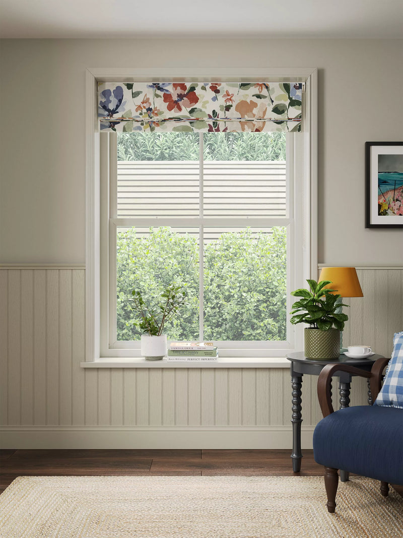 John Lewis Fleur blackout Roman blind 140x120cm, imported from the UK