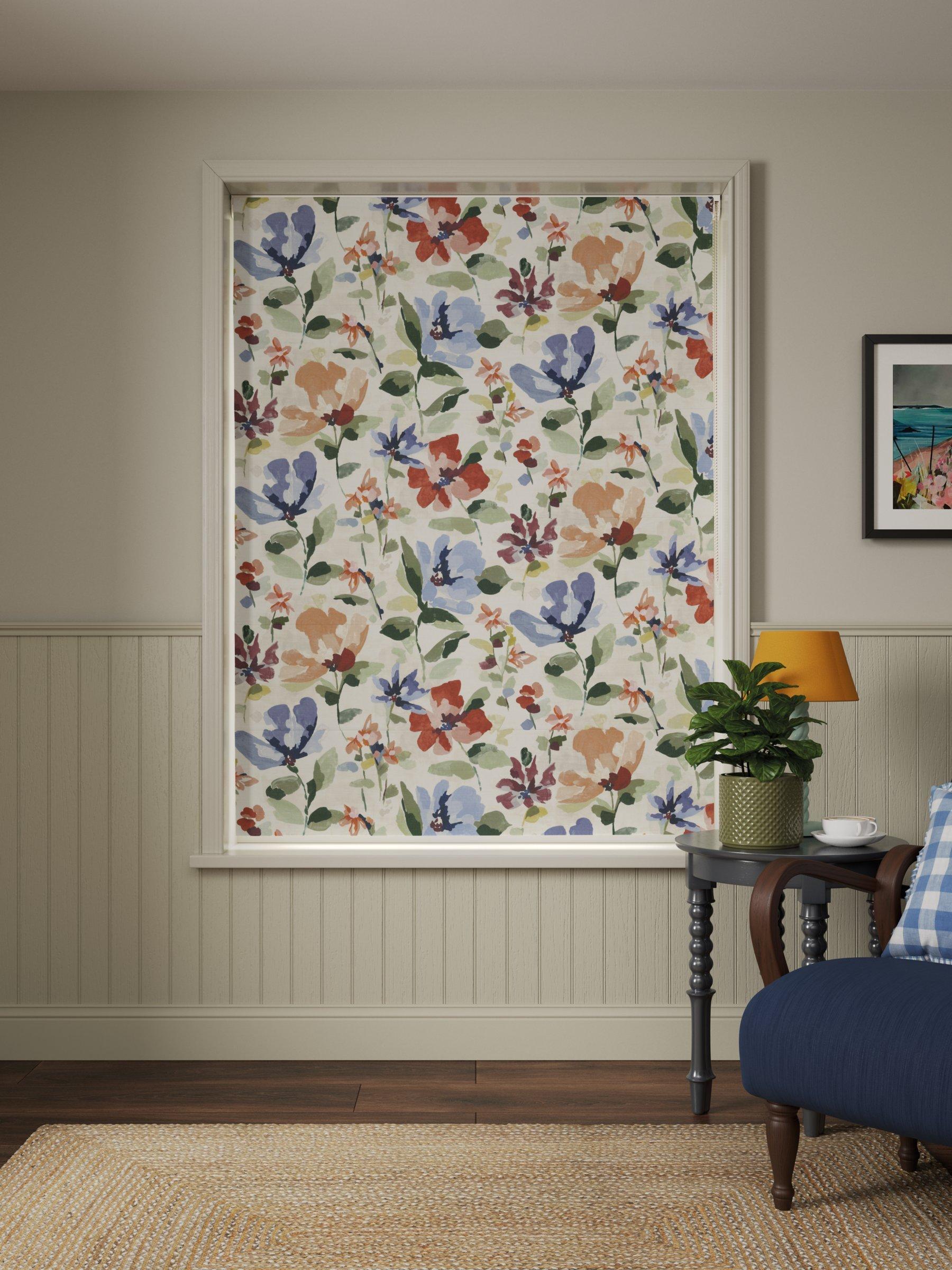 John Lewis Fleur blackout Roman blind 140x120cm, imported from the UK