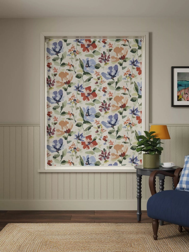 John Lewis Fleur blackout Roman blind 140x120cm, imported from the UK