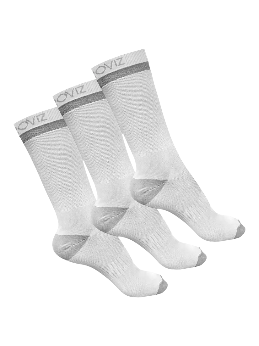 Proviz Reflective Mid Length Running Socks Pack of 3