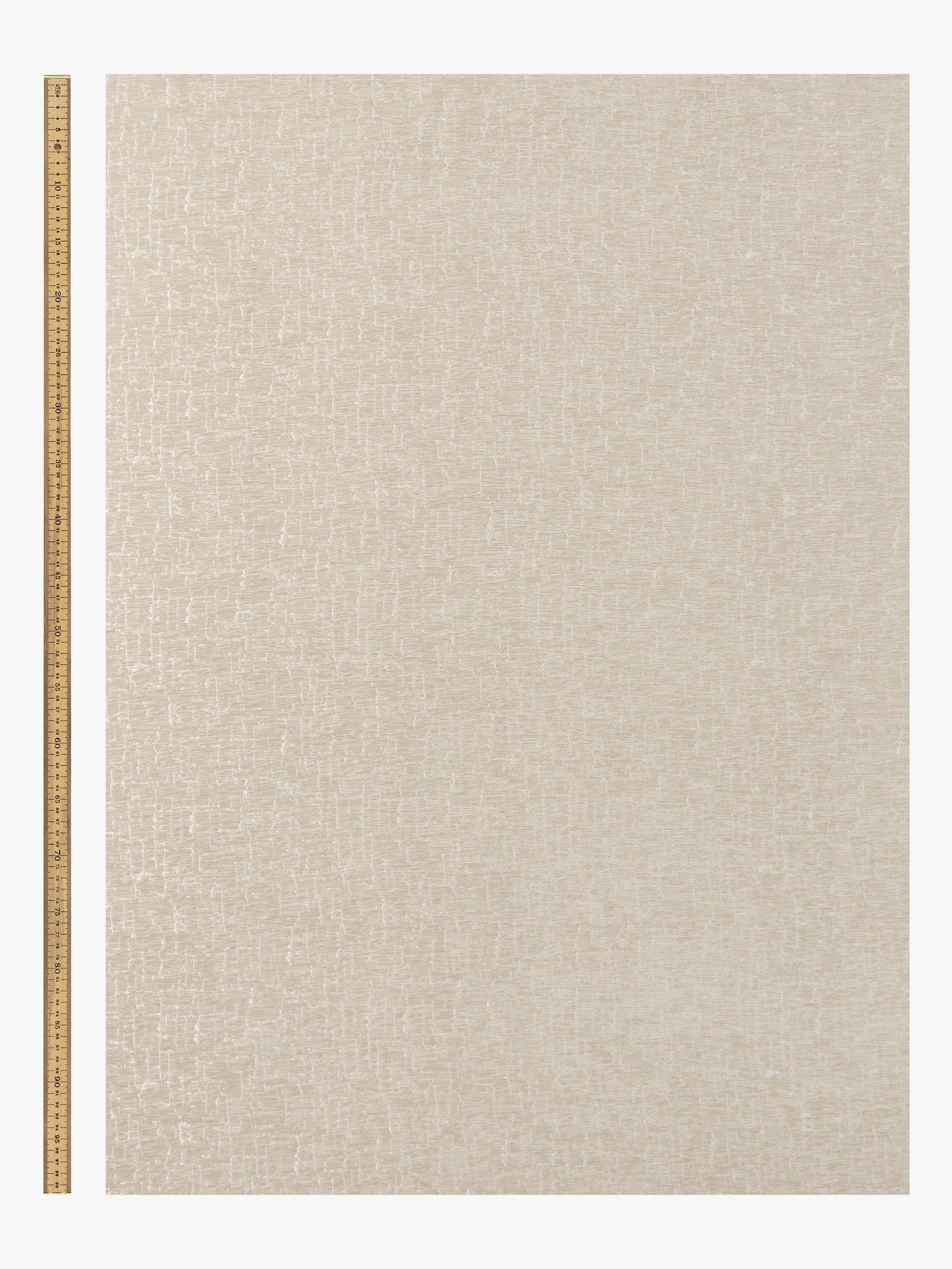 John Lewis distressed velvet curtains in champagne - British product