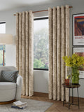 John Lewis Lidia blackout curtains gold 137cm drop - British product