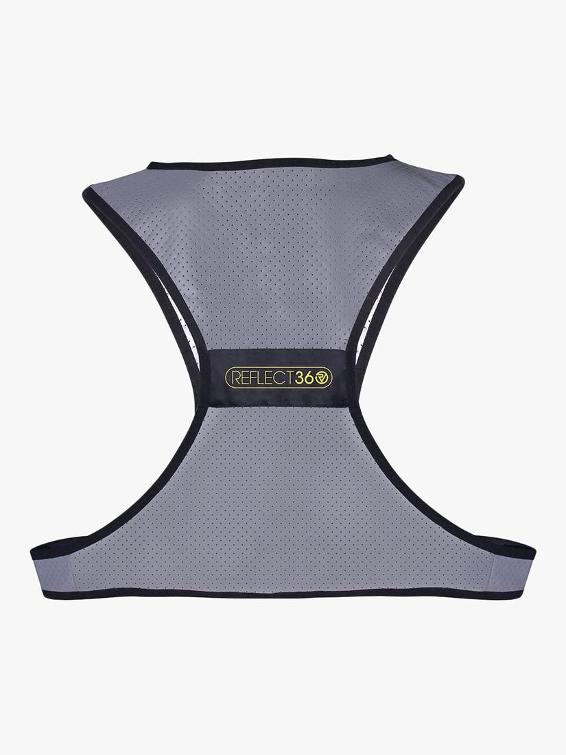 Proviz reflective running vest in silver, British brand