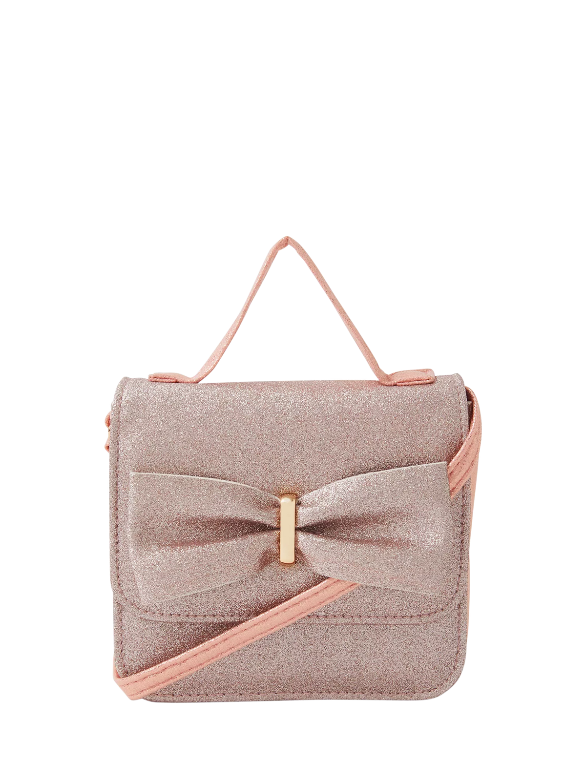 Angels by Accessorize pink glitter party bag, UK version
