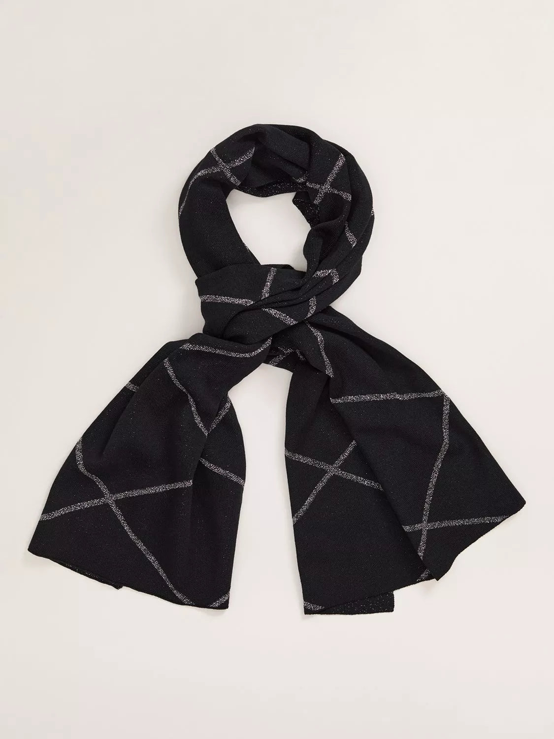 Phase Eight sparkle scarf black 180x60cm, imported from the UK