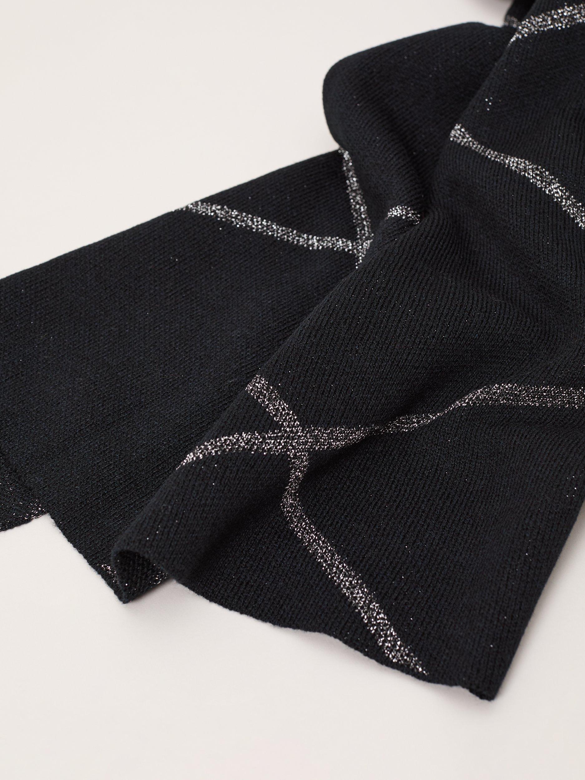 Phase Eight sparkle scarf black 180x60cm, imported from the UK