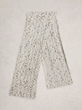 White Stuff space dye knit scarf Grey Multi 90cm (British brand)