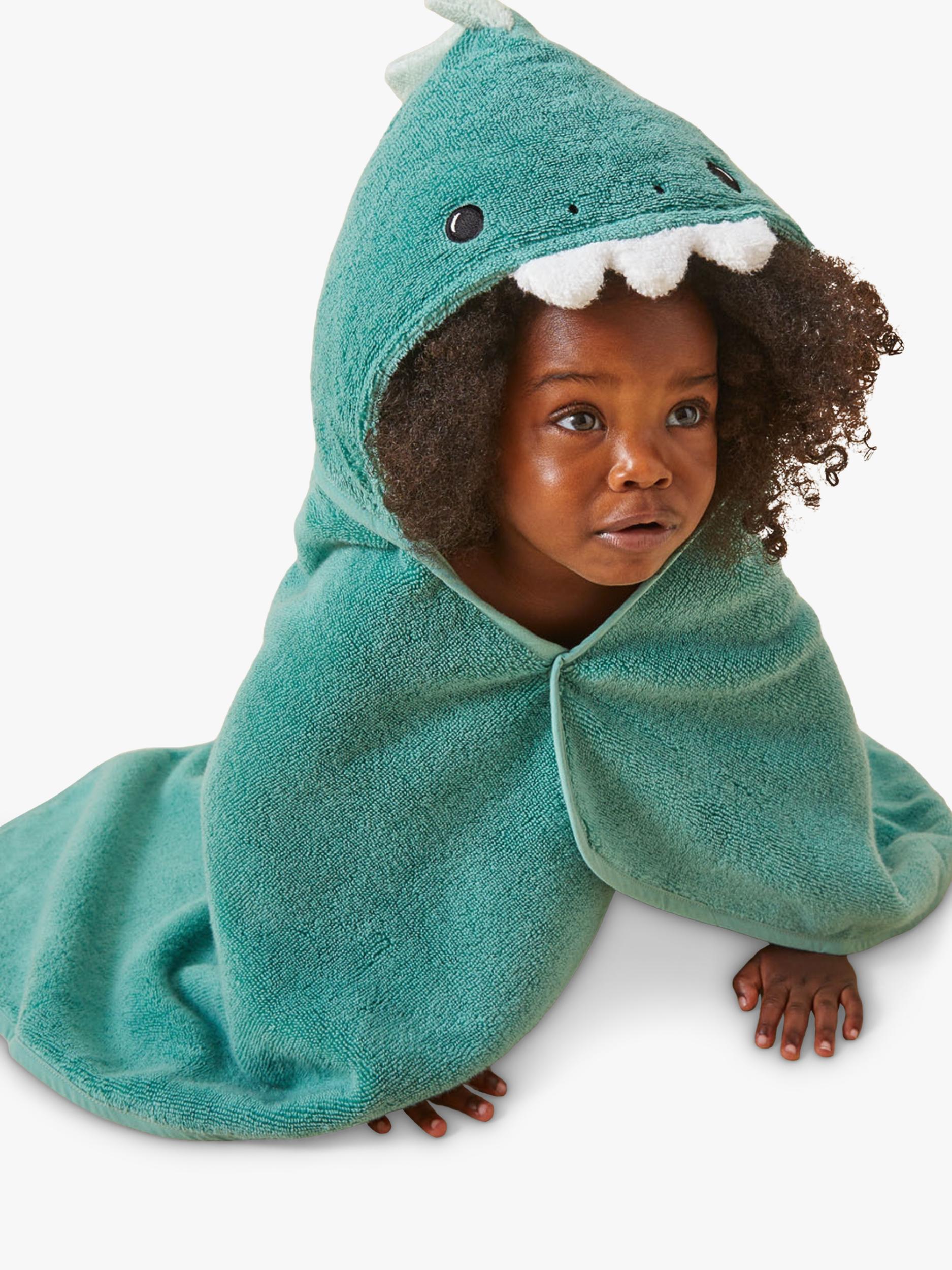 MORI baby dinosaur hooded towel, imported from the UK