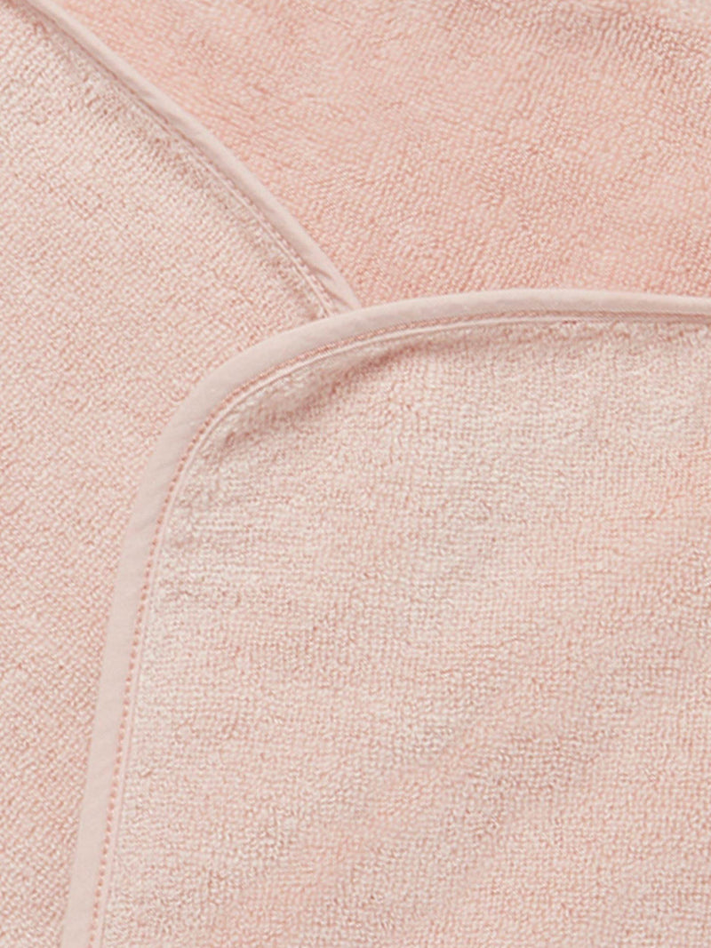 MORI baby hooded towel blush bunny design (British brand)