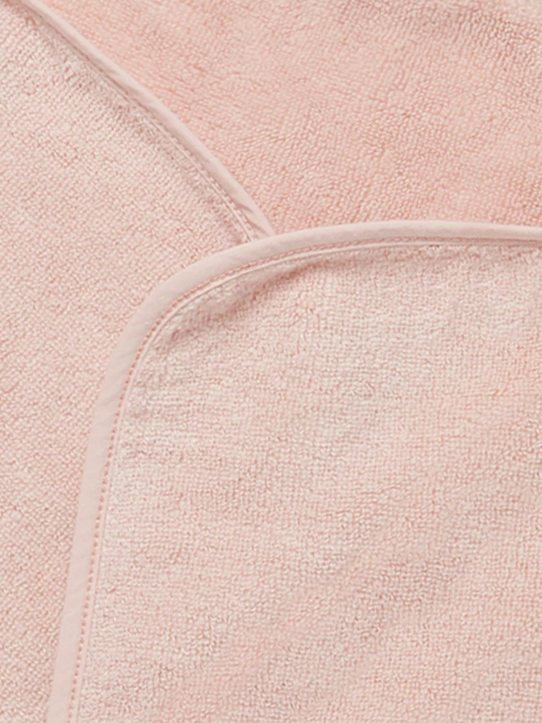 MORI baby hooded towel blush bunny design (British brand)