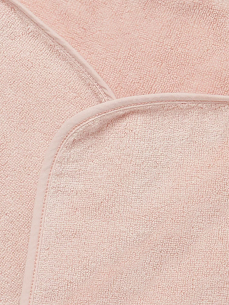 MORI baby hooded towel blush bunny design (British brand)