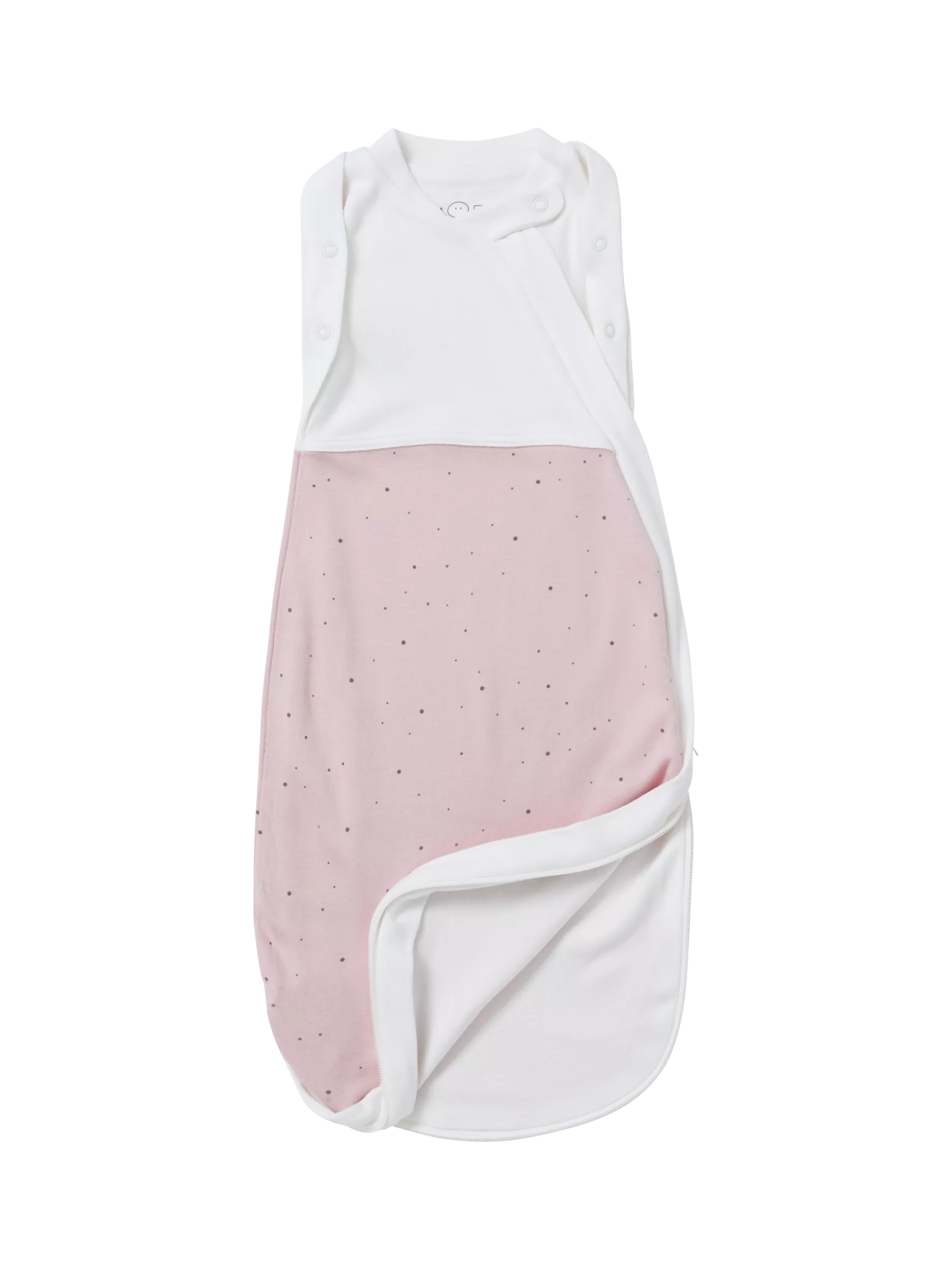 MORI Baby Swaddle Bag Blush newborn - British product