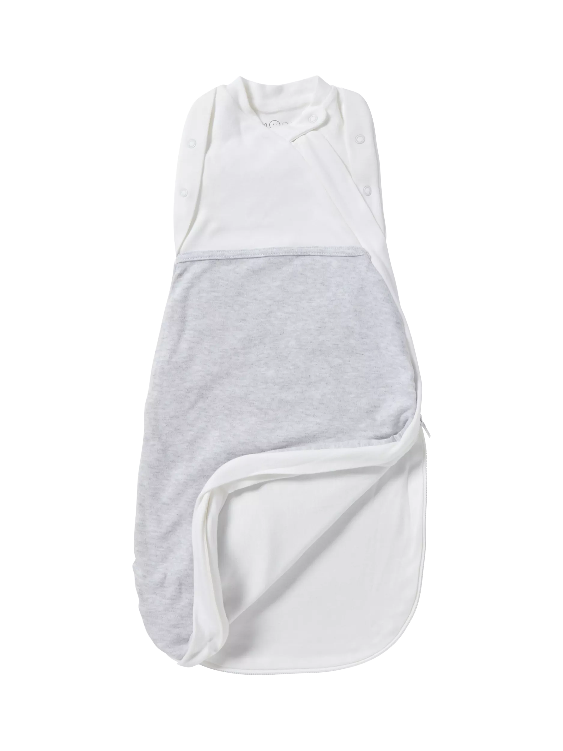 MORI baby swaddle sack grey, UK version